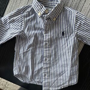 Ralph Lauren baby boys button up shirt